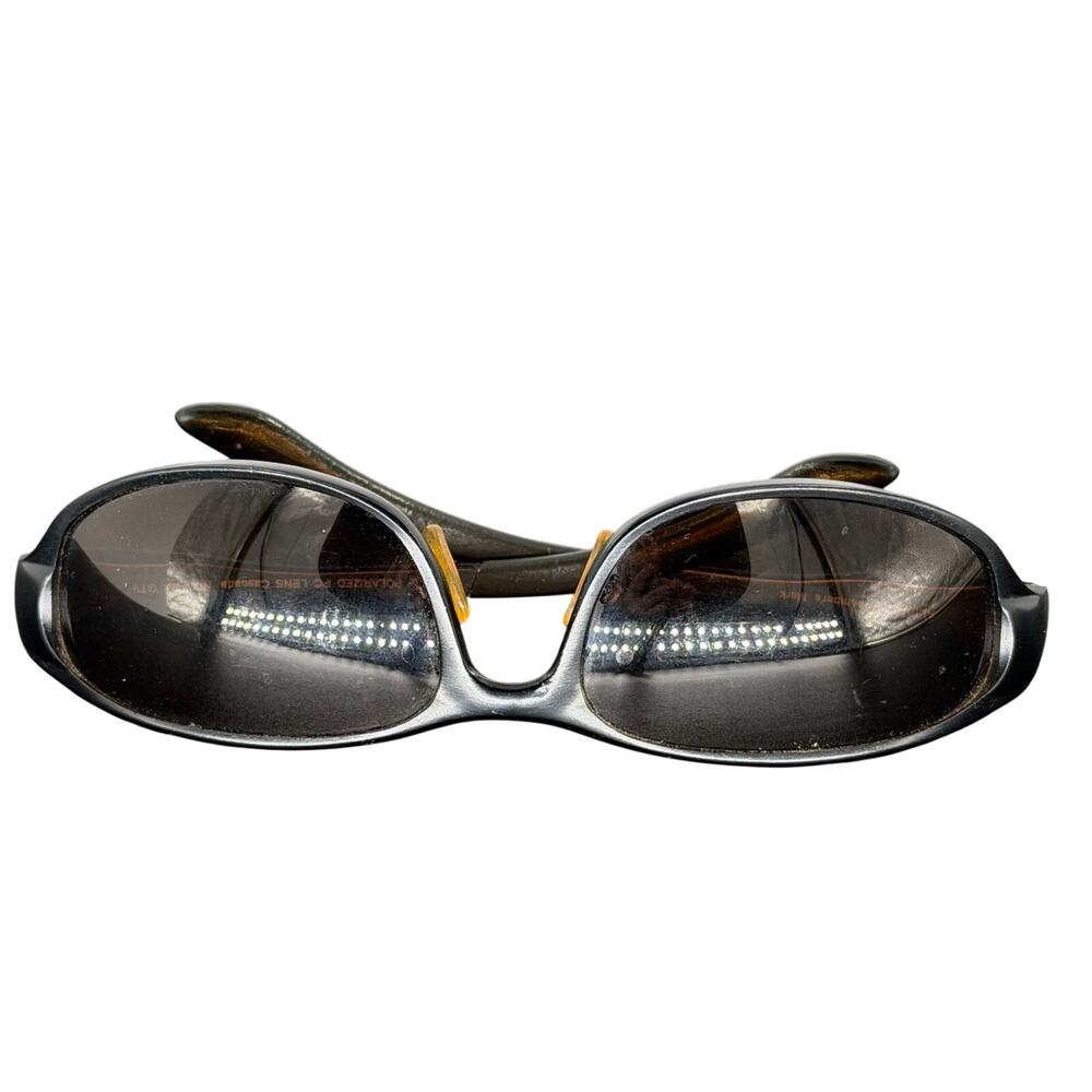 Member's Mark Cascade Polarized Sunglasses Aluminum Black Mirrored Unisex